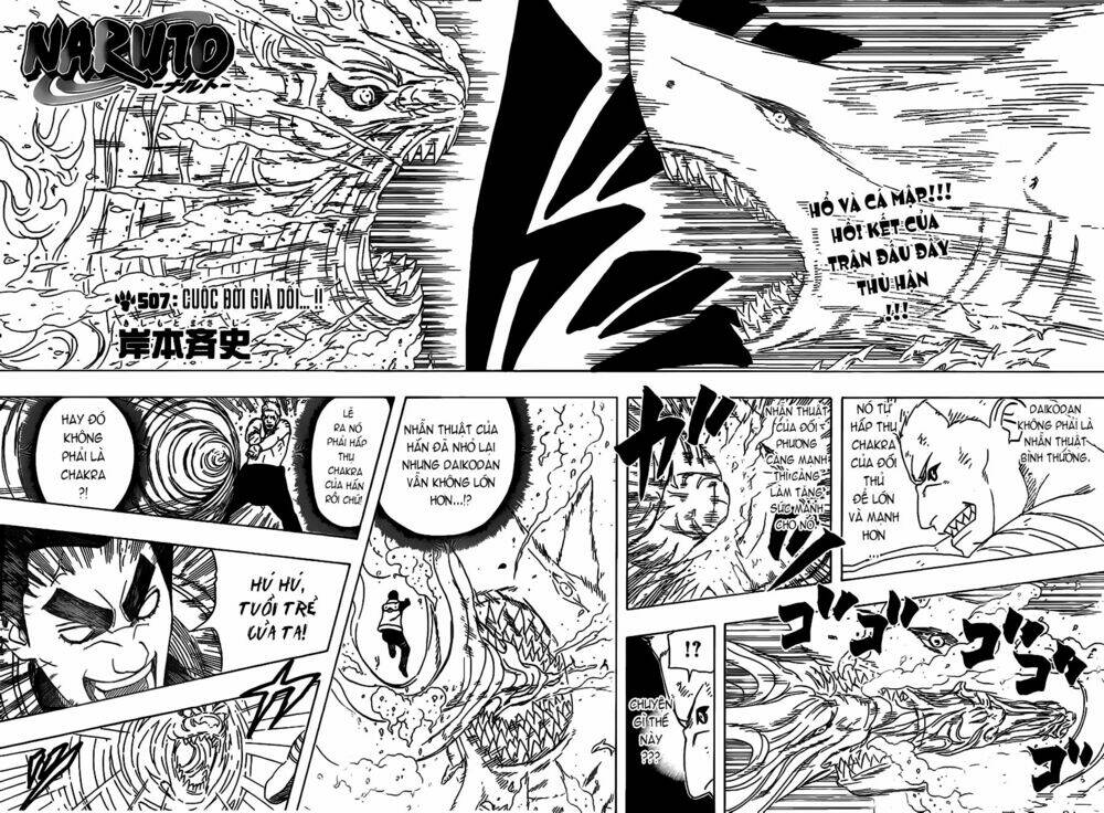 naruto - cửu vĩ hồ ly chapter 507 - Trang 2